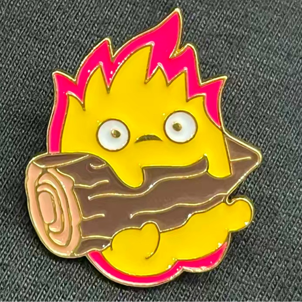 Howl’s Moving Castle Flame Pin